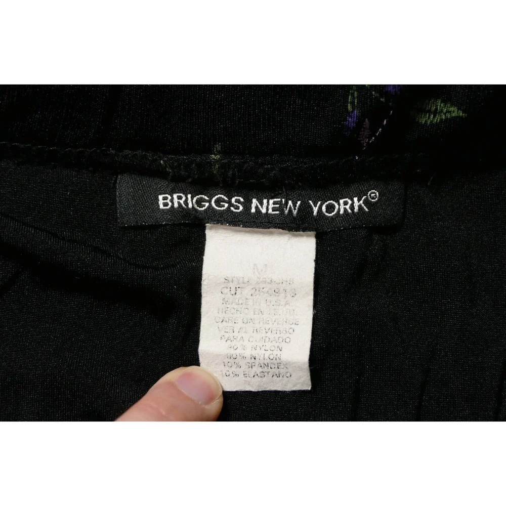 VTG Briggs New York Y2K Fairy Grunge Maxi Skirt Size M Floral Buttons Whimsigoth